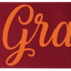 Promotional 8 Badge Satin Ribbon - 50yd Roll - Brilliance- Matte Finish Red BR50BAR0850