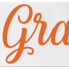 Promotional 8 Badge Satin Ribbon - 50yd Roll - Brilliance- Matte Finish White BR50BAR0850