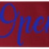 Promotional 9 Badge Satin Ribbon - 25yd Roll - Brilliance- Matte Finish Red BR50BAR0925
