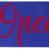 Promotional 9 Badge Satin Ribbon - 25yd Roll - Brilliance- Matte Finish Royal Blue BR50BAR0925
