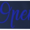 Promotional 9 Badge Satin Ribbon - 50yd Roll - Brilliance- Matte Finish Navy Blue BR50BAR0950
