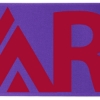 Promotional 12 Badge Satin Ribbon - 25yd Roll - Brilliance- Matte Finish Purple BR50BAR1225