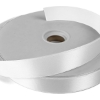 Promotional 1 Badge Satin Ribbon - 100yd Roll - Foil Print Silver FP50BAR0110