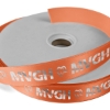 Promotional 1 Badge Satin Ribbon - 100yd Roll - Foil Print Orange FP50BAR0110