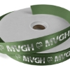 Promotional 1 Badge Satin Ribbon - 25yd Roll - Foil Print Hunter Green FP50BAR0125