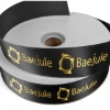 Custom 1 1/2 Badge Satin Ribbon - 100yd Roll - Foil Print with Logo FP50BAR1510