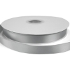 Promotional 5/8 Bridal Satin Ribbon - 100yd Roll - Foil Print Silver FP50BRR5810