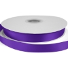 Promotional 5/8 Bridal Satin Ribbon - 50yd Roll - Foil Print Purple FP50BRR5850