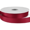 Promotional 7/8 Bridal Satin Ribbon - 25yd Roll - Foil Print Red FP50BRR7825