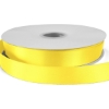 Promotional 7/8 Bridal Satin Ribbon - 25yd Roll - Foil Print Yellow FP50BRR7825
