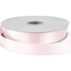 Promotional 7/8 Bridal Satin Ribbon - 25yd Roll - Foil Print Pink FP50BRR7825