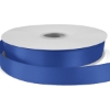 Promotional 7/8 Bridal Satin Ribbon - 25yd Roll - Foil Print Royal Blue FP50BRR7825
