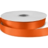 Promotional 7/8 Bridal Satin Ribbon - 50yd Roll - Foil Print Orange FP50BRR7850