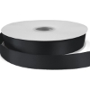 Promotional 7/8 Bridal Satin Ribbon - 50yd Roll - Foil Print Black FP50BRR7850