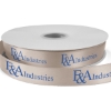 Promotional 7/8 Bridal Satin Ribbon - 50yd Roll - Foil Print Tan FP50BRR7850