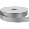 Promotional 7/8 Bridal Satin Ribbon - 50yd Roll - Foil Print Silver FP50BRR7850