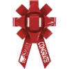 Promotional 22 Bow - Magnetic Base - Marquee Red MQ70LAM2224
