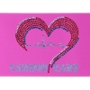 Promotional 6 Badge Satin Ribbon - 25yd Roll - Sparkle Brite Pink SP50BAR0625
