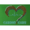 Promotional 6 Badge Satin Ribbon - 50yd Roll - Sparkle Green SP50BAR0650