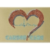 Promotional 6 Badge Satin Ribbon - 50yd Roll - Sparkle Gold SP50BAR0650