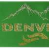 Promotional 8 Badge Satin Ribbon - 25yd Roll - Sparkle Green SP50BAR0825