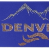Promotional 8 Badge Satin Ribbon - 25yd Roll - Sparkle Royal Blue SP50BAR0825