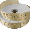Promotional 1 1/2 Badge Satin Ribbon - 100yd Roll - Sparkle Gold SP50BAR1510