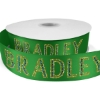 Promotional 1½ Bridal Satin Ribbon - 25yd Roll - Sparkle Green SP50BRR1525