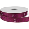 Promotional 7/8 Bridal Satin Ribbon - 100yd Roll - Sparkle Burgundy Red SP50BRR7810