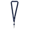 Promotional 7/8 Bridal Satin Lanyard - Sparkle Navy Blue SP50RIL7822