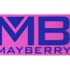 Promotional 5 Badge Satin Ribbon - 25yd Roll - Brilliance- Matte Finish Brite Pink BR50BAR0525