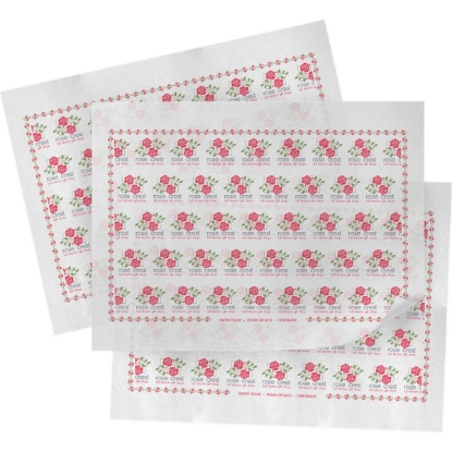 Custom Printed Paper Tissue - Half Sheet - Chromatic with Logo CR10PAC2015