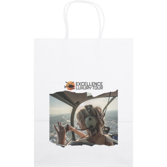 Promotional Jenny - White Shopper - Chromatic with Logo CR10WHS1013