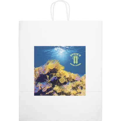 Promotional Stephanie - White Shopper - Chromatic with Logo CR10WHS1619