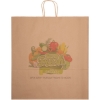 Promotional Eco Duke - Kraft-Brown Shopper - Chromatic with Logo CR11ECS1818