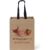 Promotional Eco Ash - Woven Handle Eurototes - Chromatic Kraft Brown Black CR11WOH0709