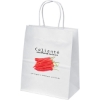 Promotional Mini - White Shopper - ColorVista Kraft White CV10WHS0810