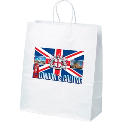 Promotional Citation - White Shopper - ColorVista with Logo CV10WHS1315
