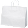 Promotional Vogue - White Shopper - ColorVista Kraft White CV10WHS1612