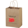 Promotional Eco Mini - Kraft-Brown Shopper - ColorVista with Logo CV11ECS0810