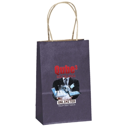 Promotional Toto - Matte Shopper Bag - ColorVista with Logo CV11MAS0508