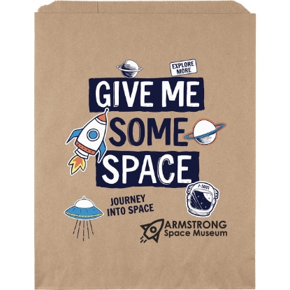 Promotional 12W x 15H - Merchandise Bag - ColorVista with Logo CV11MEB1215