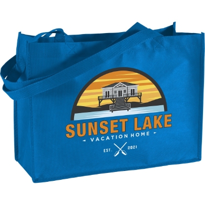 Custom Franklin - Celebration Tote Bag - ColorVista with Logo CV30CEL1612