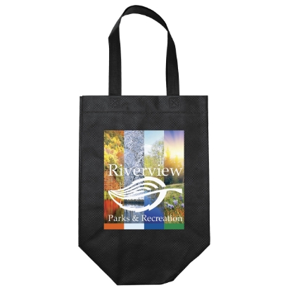 Custom Economy - Non-Woven Tote - ColorVista with Logo CV30ECT1315