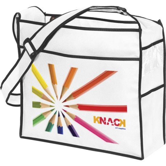 Custom Ultimate™ - Non-Woven Tote - ColorVista with Logo CV30ULT1614