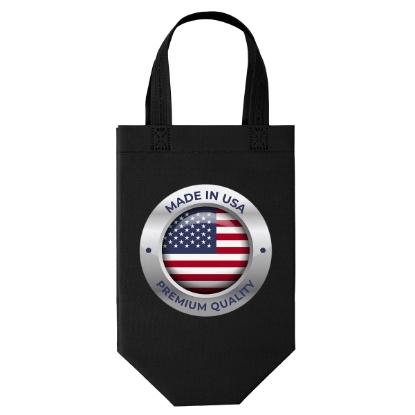 Custom Glory™- USA Made Non-Woven Tote - ColorVista with Logo CV30USM0810