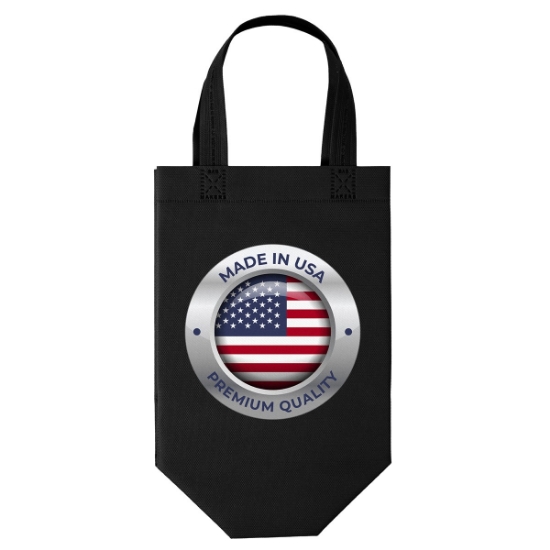Custom Glory™- USA Made Non-Woven Tote - ColorVista with Logo CV30USM0810