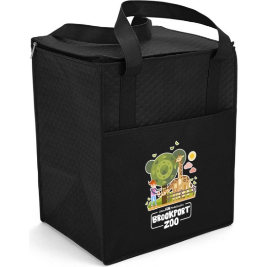 Custom Therm-O Super Tote™ - Insulated Bag - ColorVista with Logo CV34THF1315