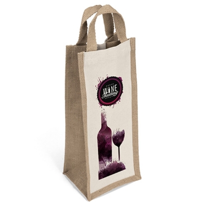 Custom Winona™- Natural Tote - ColorVista with Logo CV81COJ0614