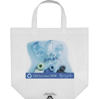 Custom Sea™- R-PET Non-Woven Totes - Sublimation with Logo DS31RPN1612